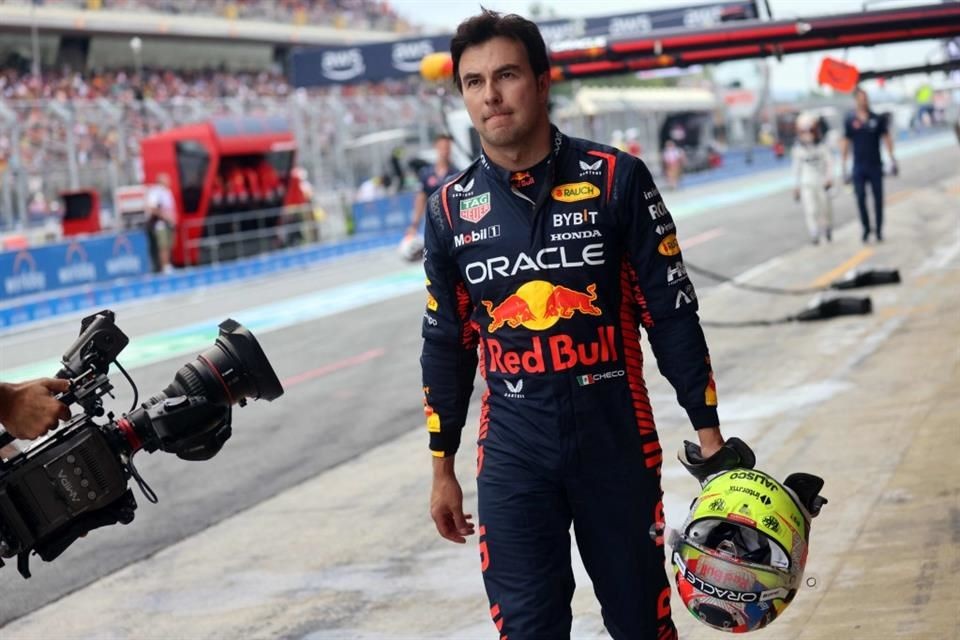 Checo Pérez saldrá 11 en España; pole para Verstappen