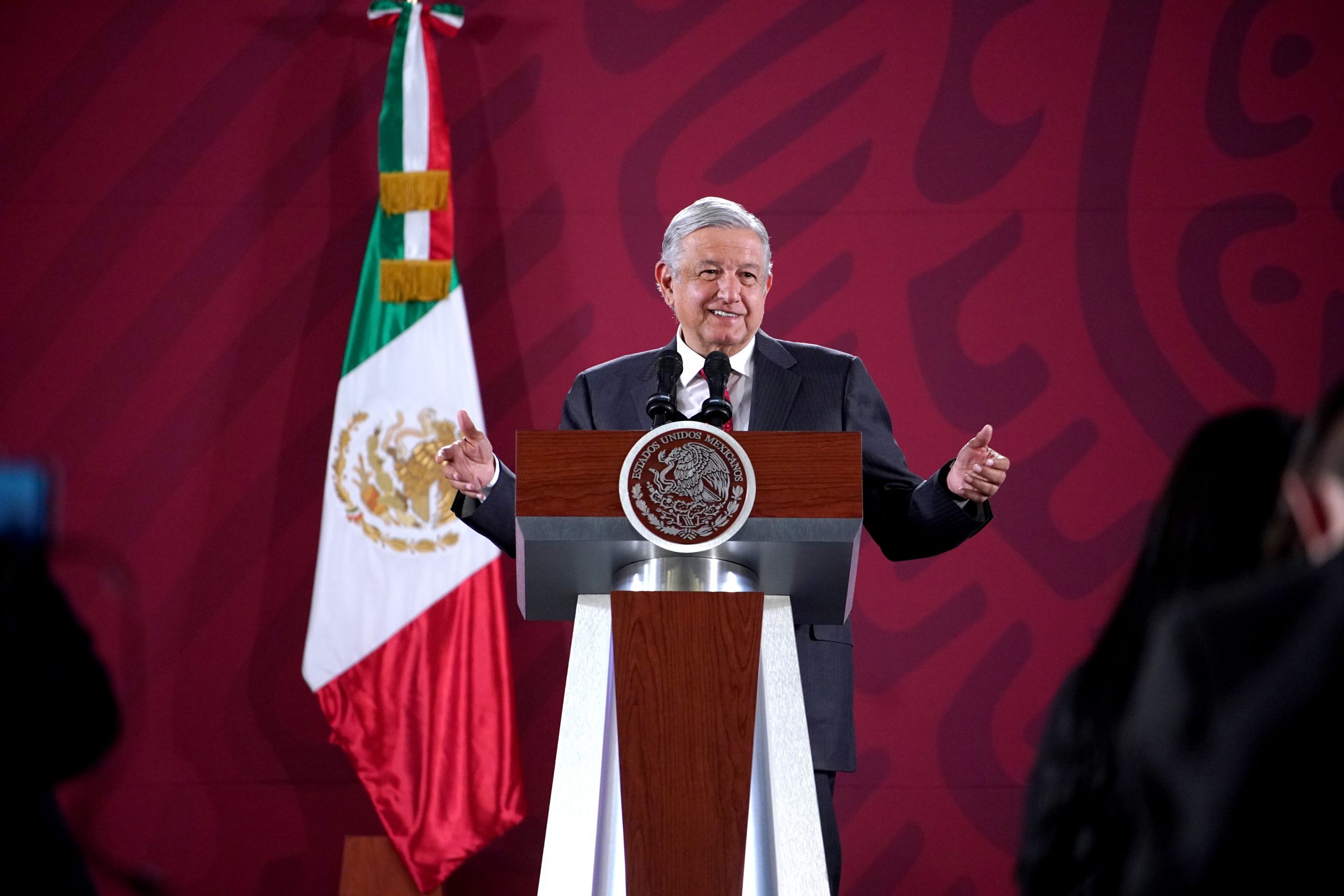 NO HAY NADA QUE TEMER, DIJO AMLO A LOS INGLESES