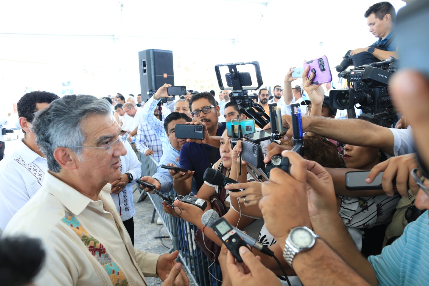 Reitera Gobernador su compromiso para garantizar la seguridad de los tamaulipecos