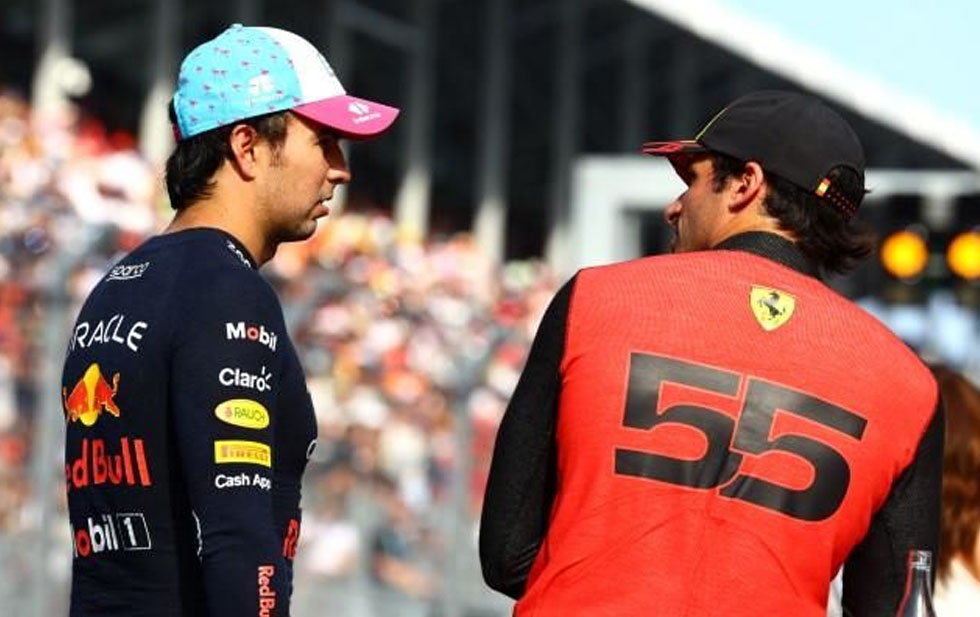 Acusó Sainz que Checo lo intimidó… ¿qué dijo el tapatío?