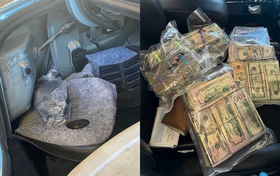 Incauta CBP dinero, cocaína y metas en el puente de Ysleta