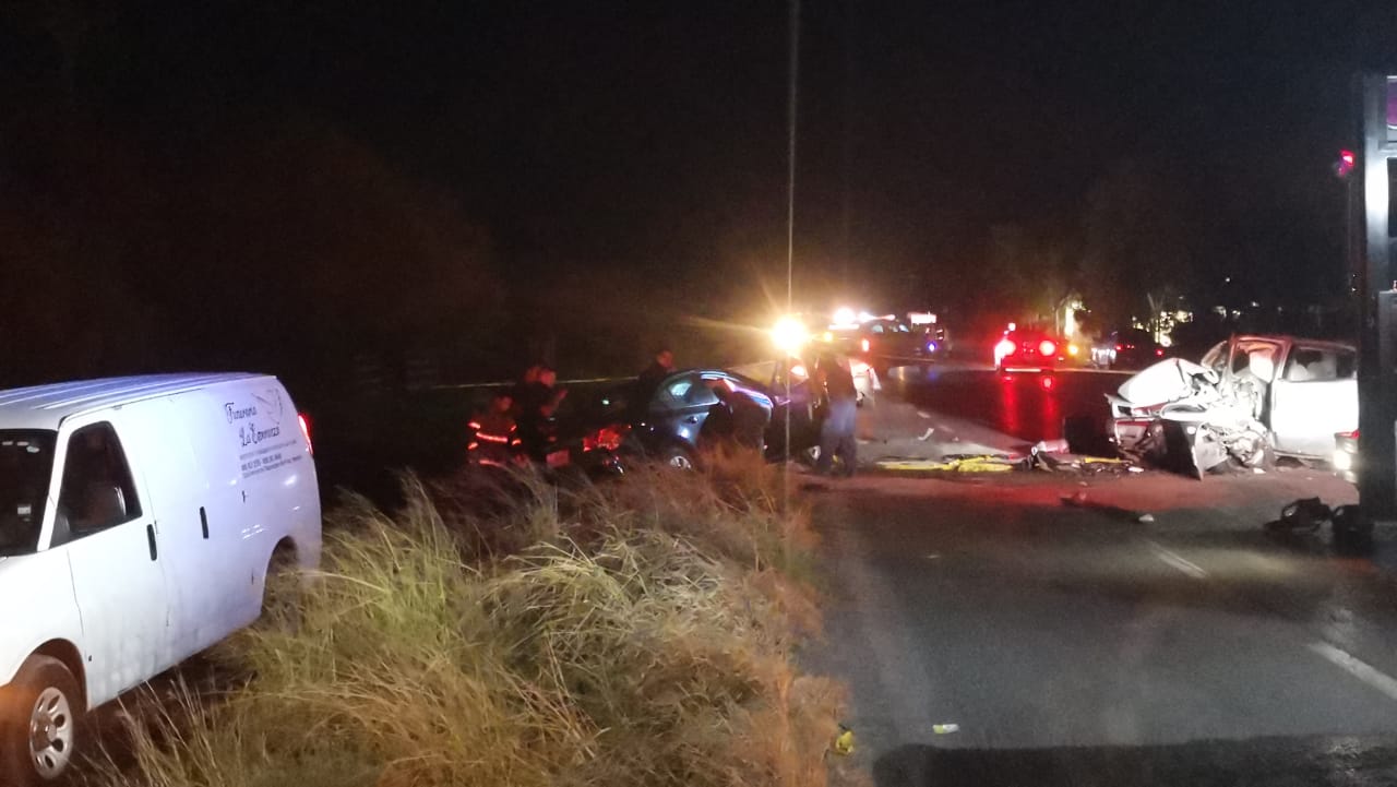 Encontronazo deja dos mujeres sin vida en la carretera a la Playa Bagdad