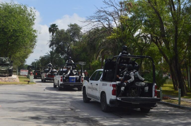 Llegan 300 elementos del Ejército a reforzar seguridad de Reynosa