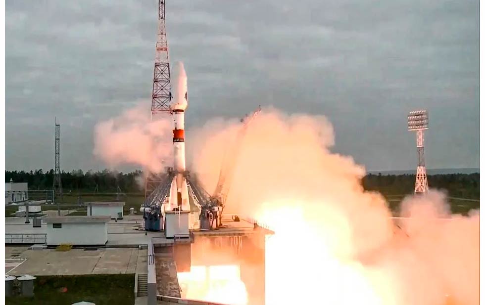 Lanza Rusia su primera misión a la Luna en casi 50 años