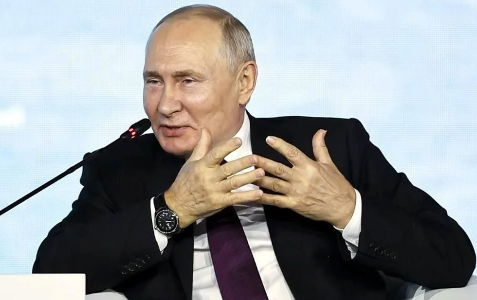 Afirma Putin que hay persecución contra Trump