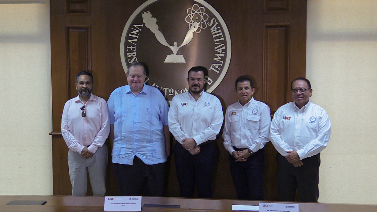Firma la UAT acuerdo con la Asociación de Industriales del Sur de Tamaulipas