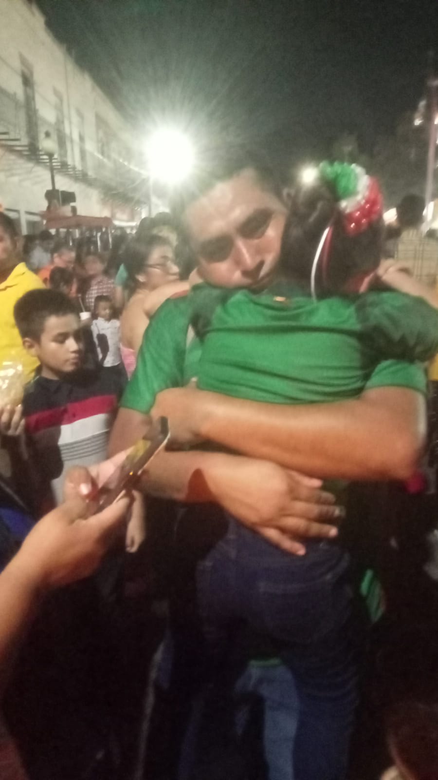 Guardia Estatal devuelve a pequeña con su padre