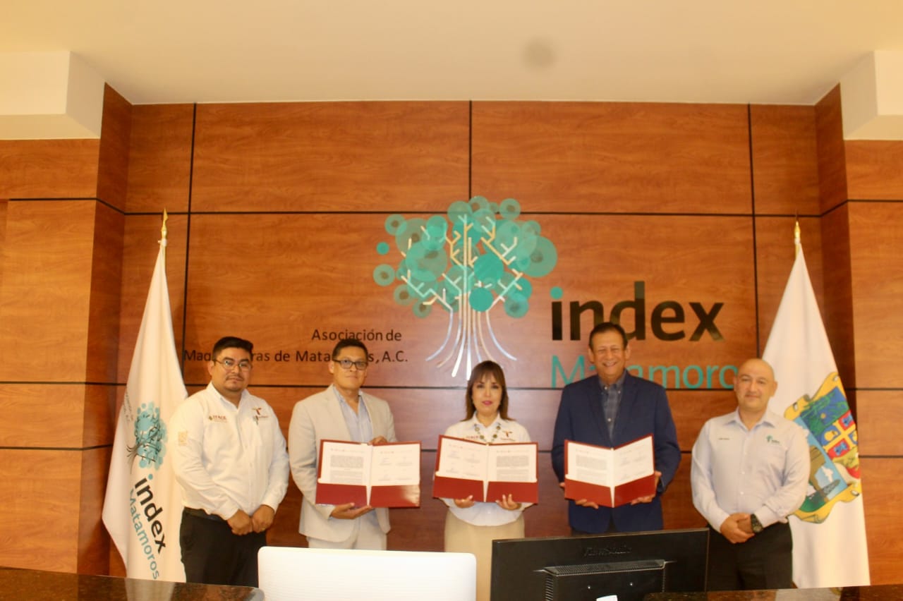 Implementará ITACE modelo dual mediante convenio con INDEX Matamoros