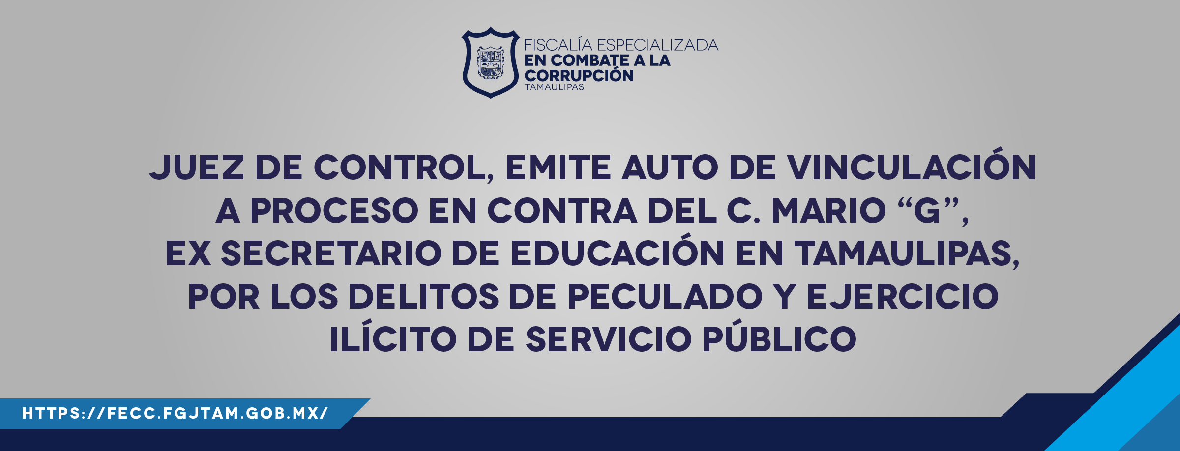 Vinculan a proceso a Mario “G” ex secretario de Educación