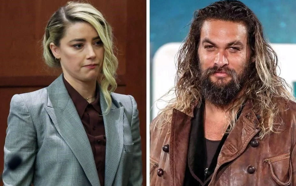 Asegura Heard que Momoa iba ebrio y vestido como Depp al set