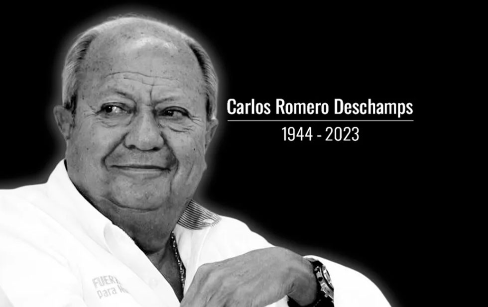 Murió Carlos Romero Deschamps, ex líder petrolero