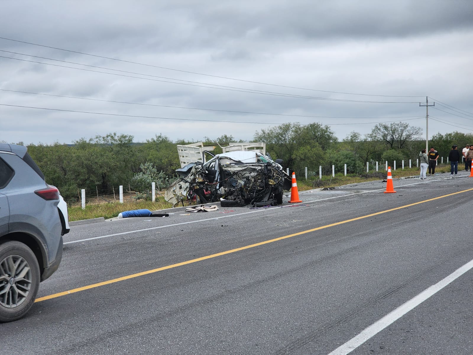 Imprudencia de trailero provoca mortal accidente en la Monterrey-Nuevo Laredo