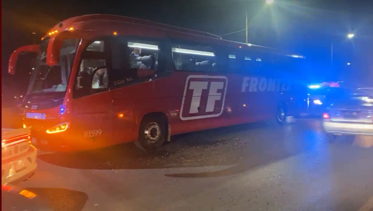 Asaltaron autobús de pasajeros saliendo de la central de Reynosa