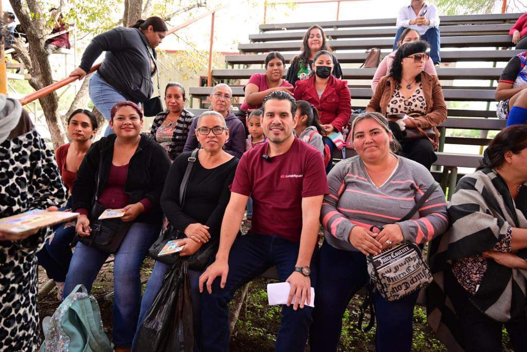 Luis Miguel Iglesias mantiene simpatía en colonias de Reynosa