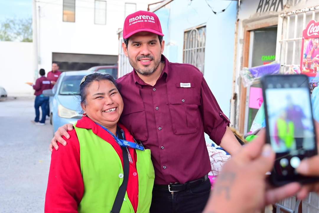 Luis Miguel Iglesias garantiza en Reynosa la continuidad de la Cuarta Transformación