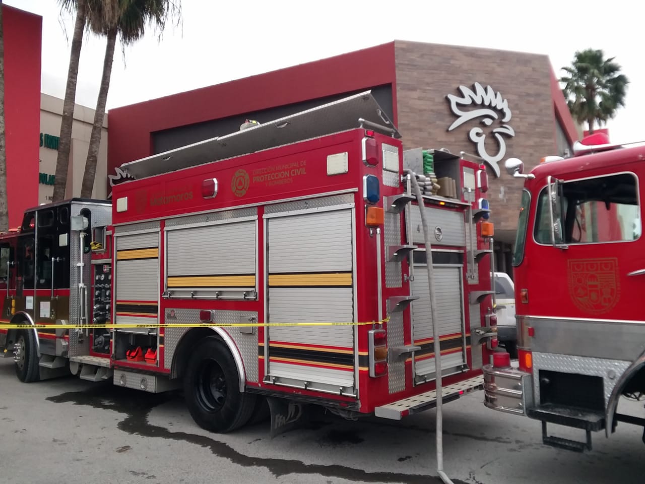 Conato de incendio en restaurante moviliza unidades de emergencia