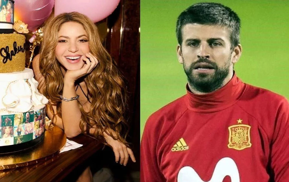 Shakira y Piqué intercambian mensajes de cumpleaños
