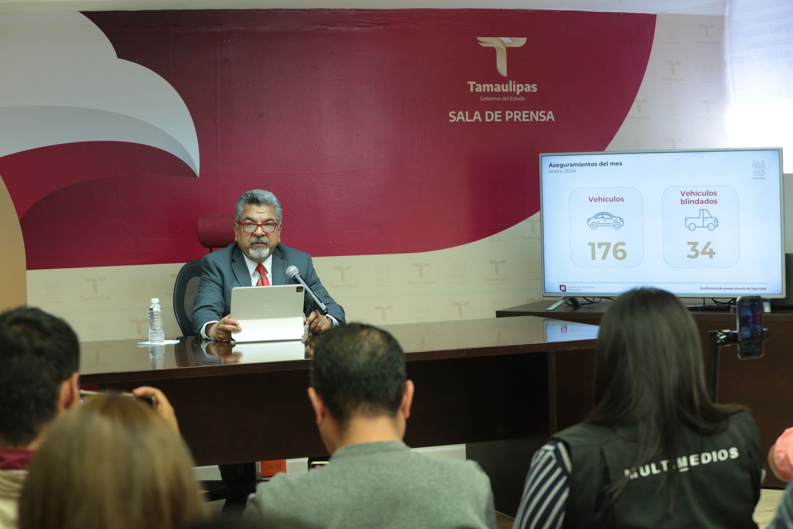 Trabajo coordinado da resultados en el combate a la delincuencia: Vocería de Seguridad