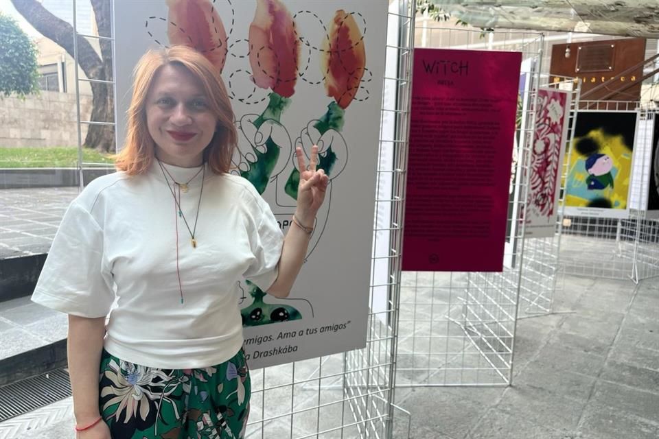 Activistas ucranianas expresan su rabia por medio del arte