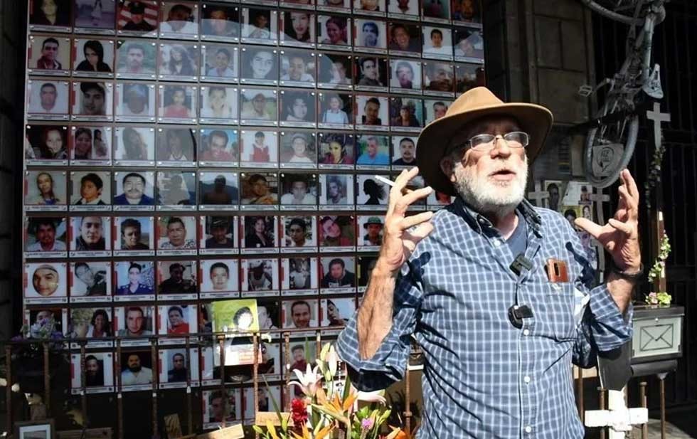 Lamenta Sicilia olvido a víctimas en sexenio de AMLO