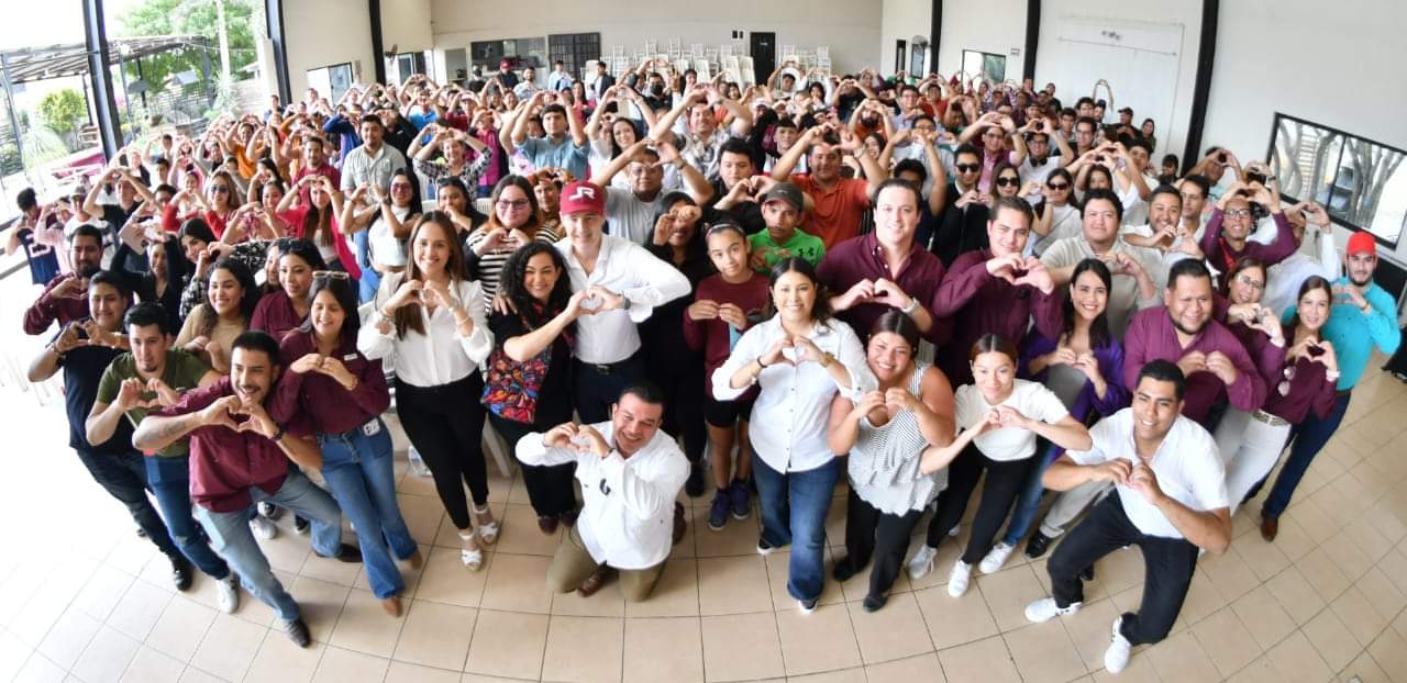 Juventudes de Altamira respaldan a candidatos al senado por Morena