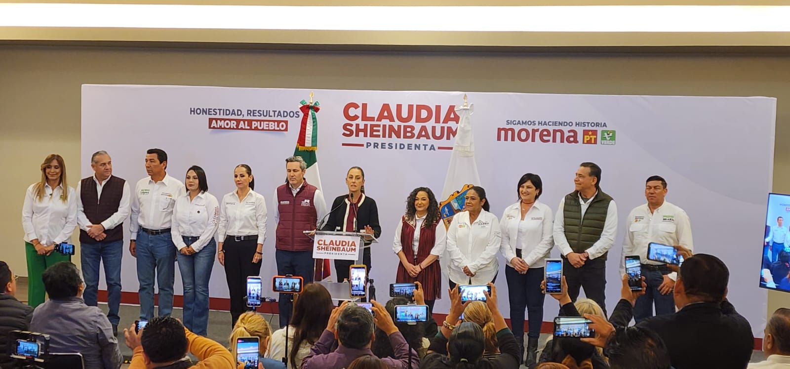 En Tamaulipas ganaremos tres senadurías: Claudia Sheinbaum