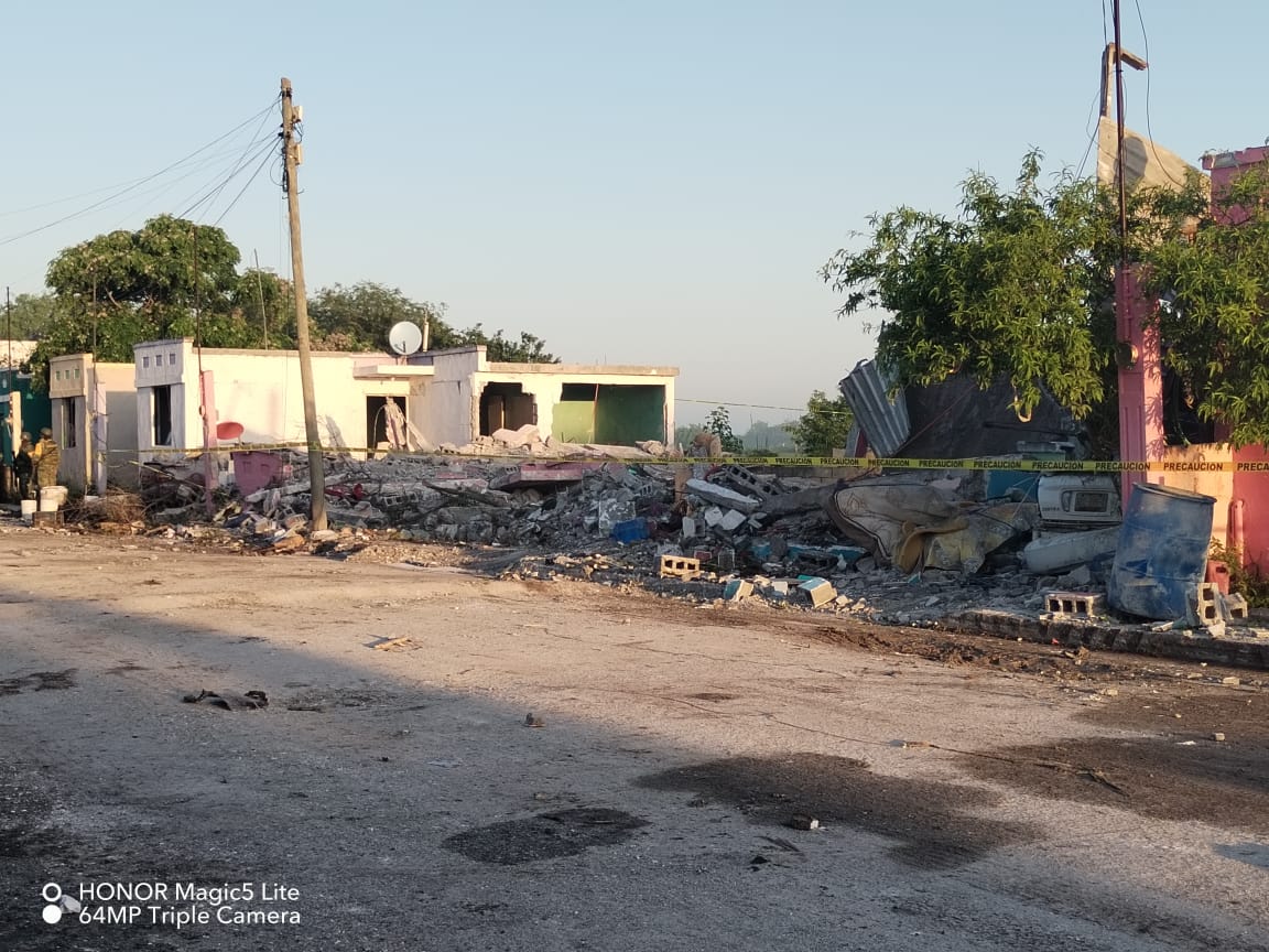 Estallido en Valle Hermoso deja un muerto y 3 casas destruidas