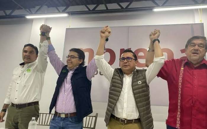 Rompen Coalición Morena, PVEM y PT en Víctoria