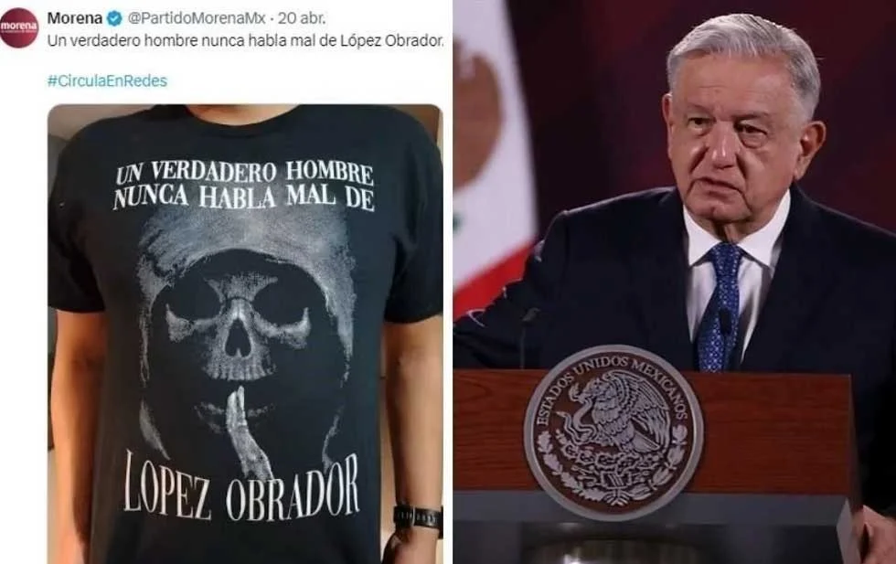 Critica Iglesia uso de Santa Muerte en mensaje de Morena