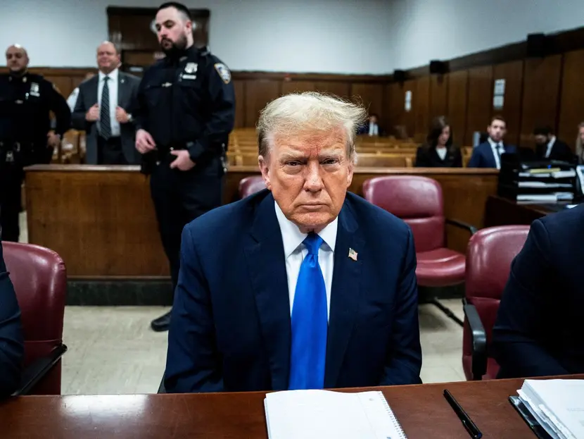 Seleccionan al jurado completo para el juicio penal contra Trump