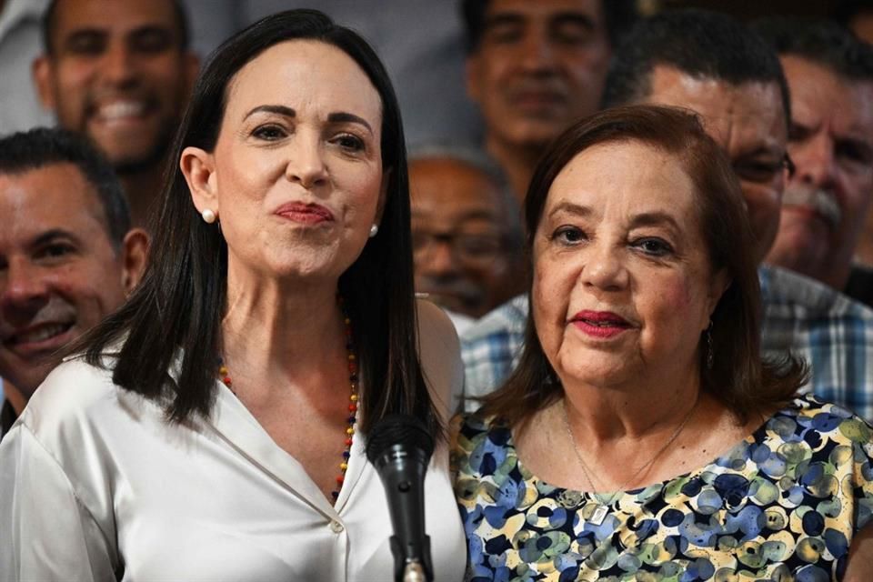 Insiste Machado que logrará candidatura en Venezuela