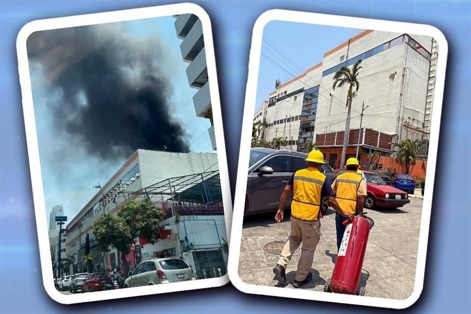 Sofocan incendio en Centro de Convenciones Copacabana