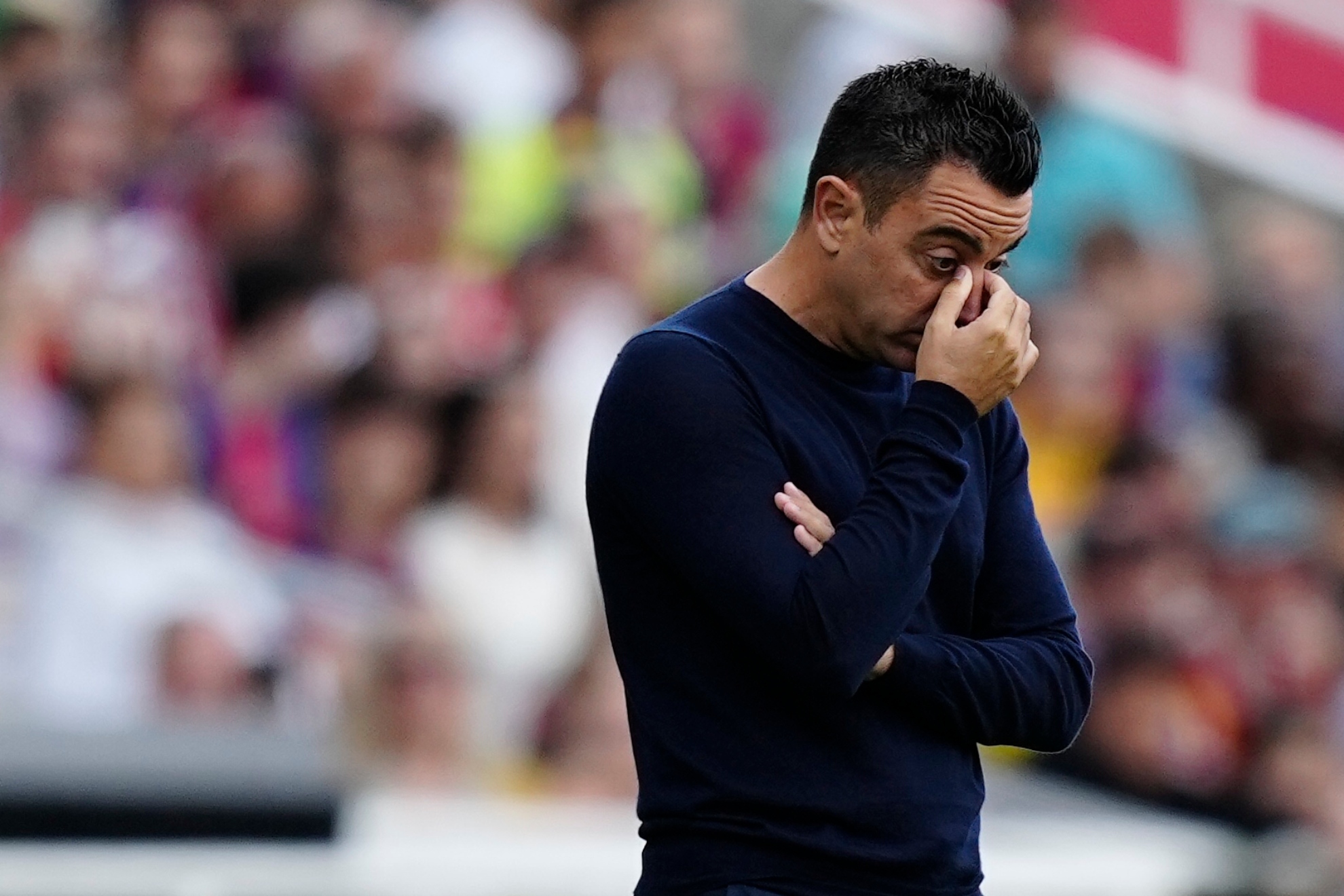 Así se despide Xavi del club de su vida