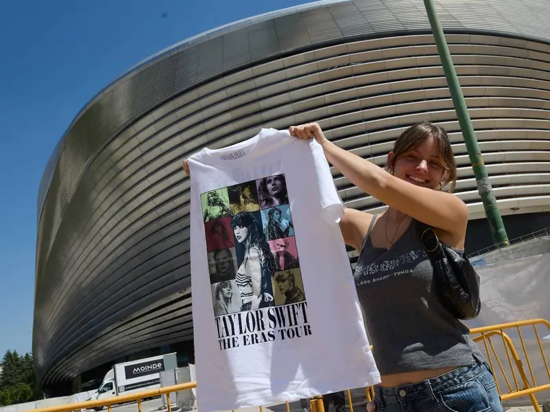 Taylor Swift en el estadio Santiago Bernabeu ‘moverá’ 20 millones de euros