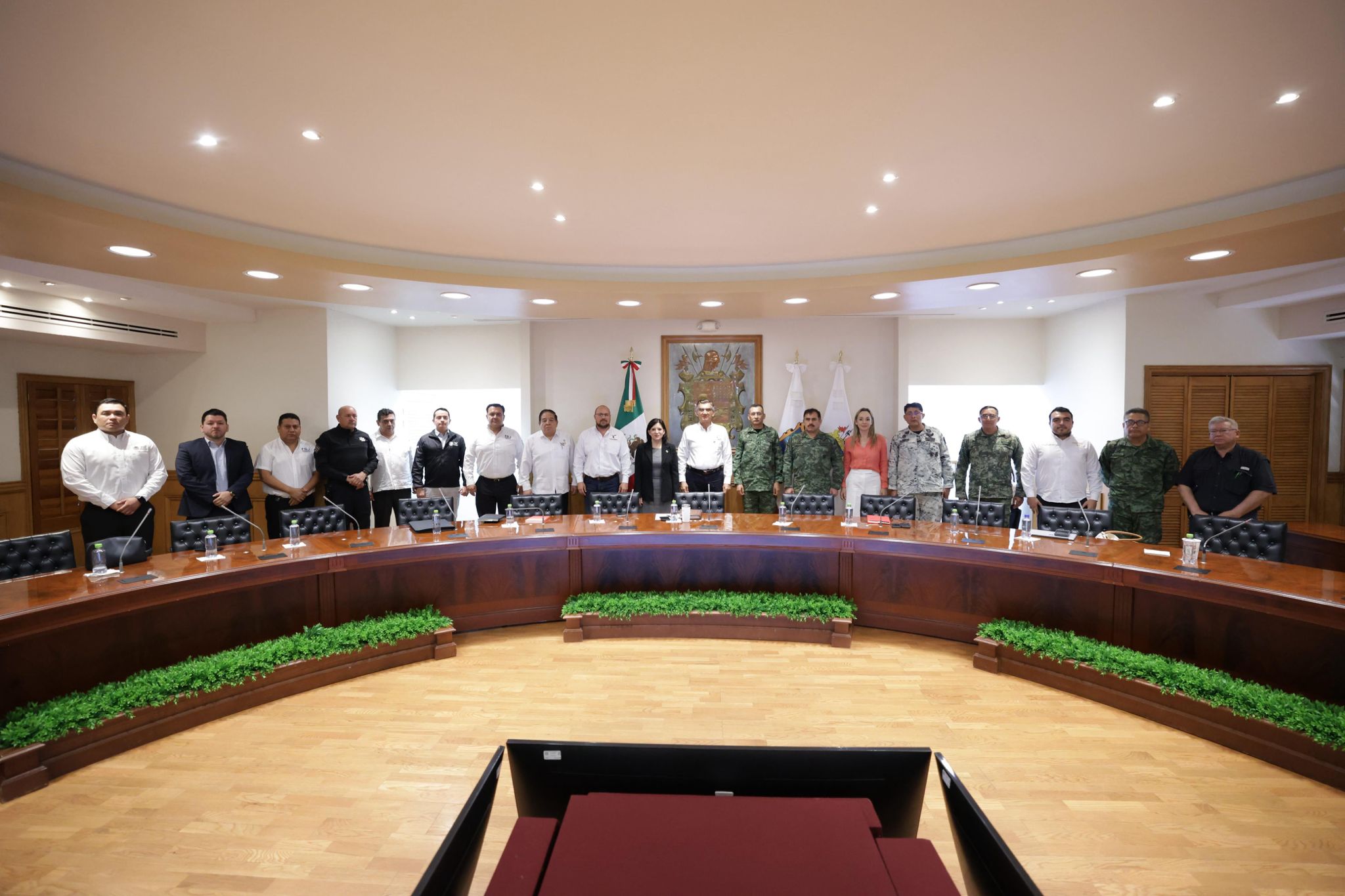 Instala Américo mandos de seguridad para blindar elecciones en Tamaulipas