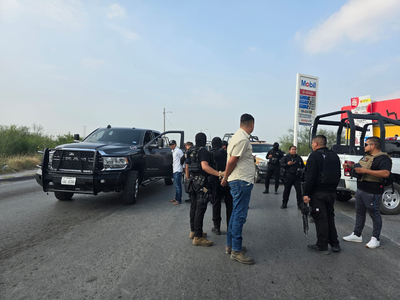 Guardia Estatal en Matamoros recupera vehículo con reporte de robo