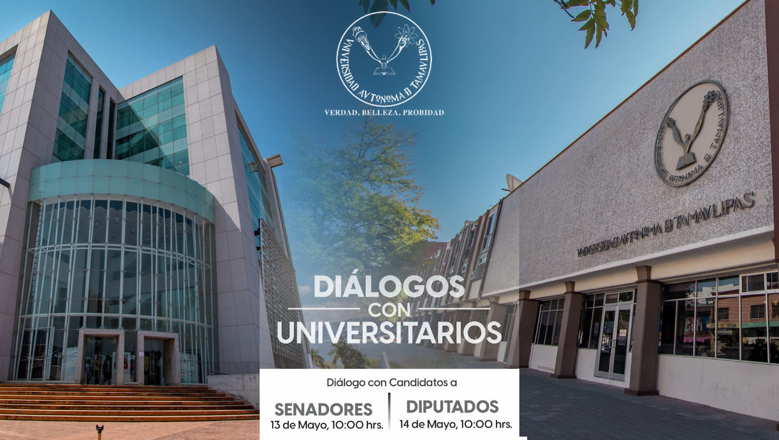 Organiza la UAT diálogos de universitarios con candidatos