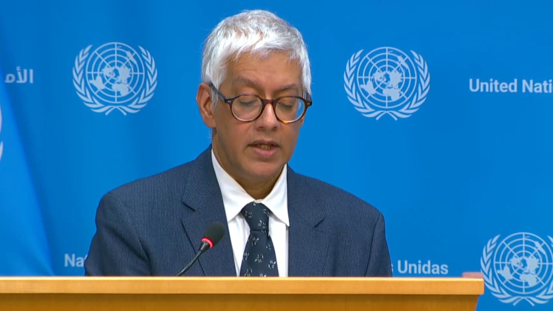 Fallece primer empleado de la ONU durante su labor desde el inicio del conflicto en Gaza