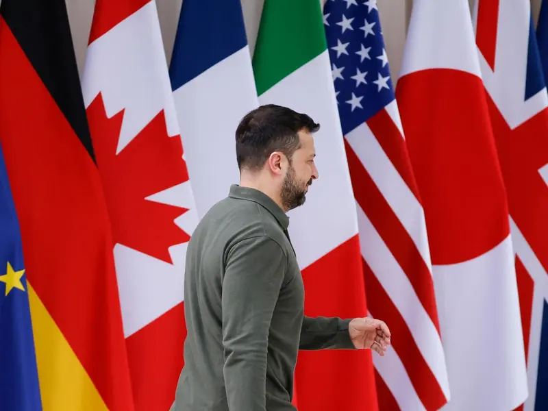 G7 acuerda un préstamo de 50 mil mdd para apoyar a Ucrania con activos rusos