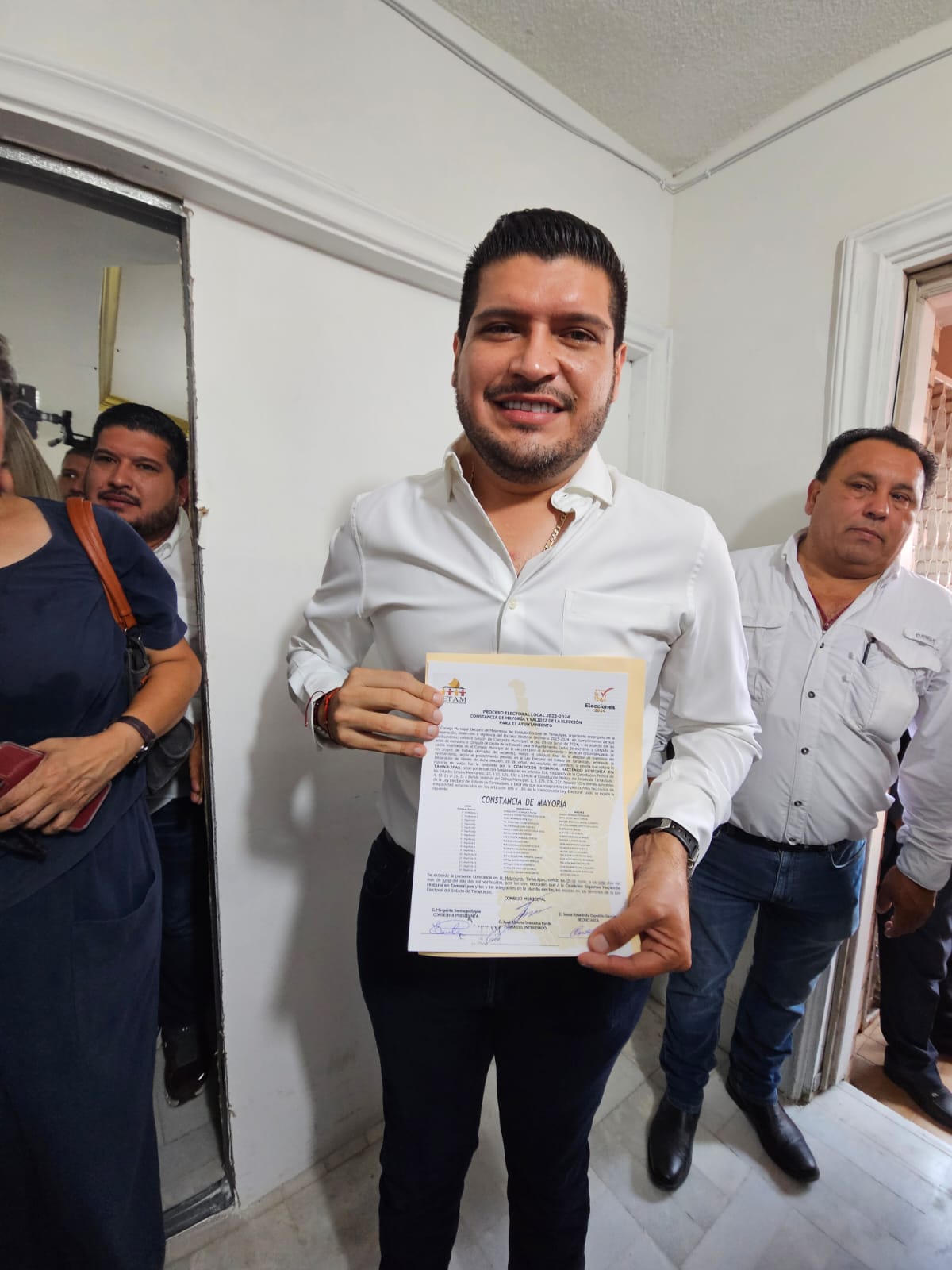 “Seré un presidente de territorio no de escritorio”: Alberto Granados presidente Electo de Matamoros