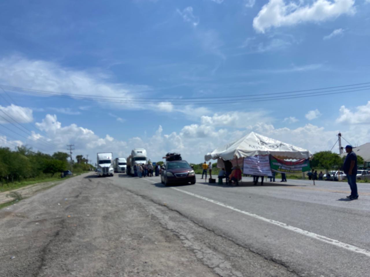 Tercer día de manifestación por agricultores en San Fernando