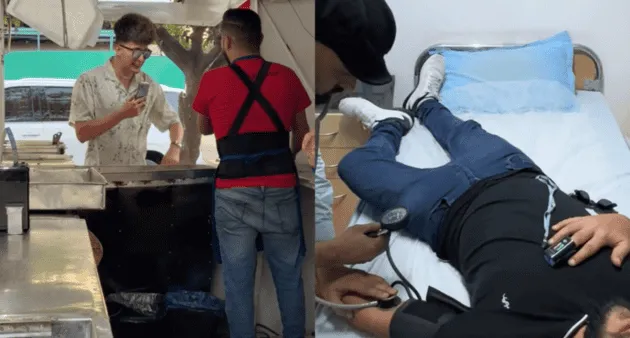 Mexicano casi muere por probar comida de la India por desafío viral