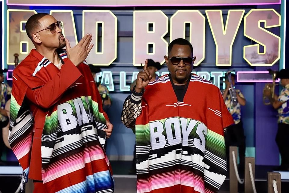 Will Smith y Martin Lawrence se presentan a la premier de su nueva película Bad Boys en México