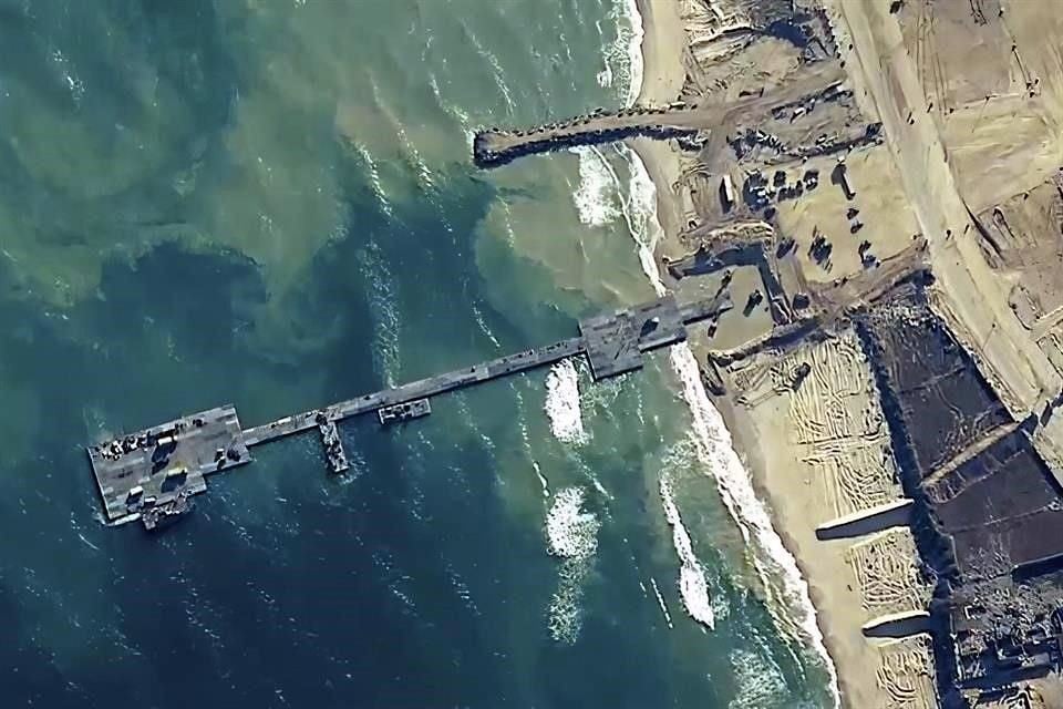 Muelle temporal de EU en Gaza, de revés en revés