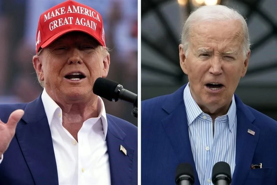 Acuerdan reglas para debate entre Biden y Trump