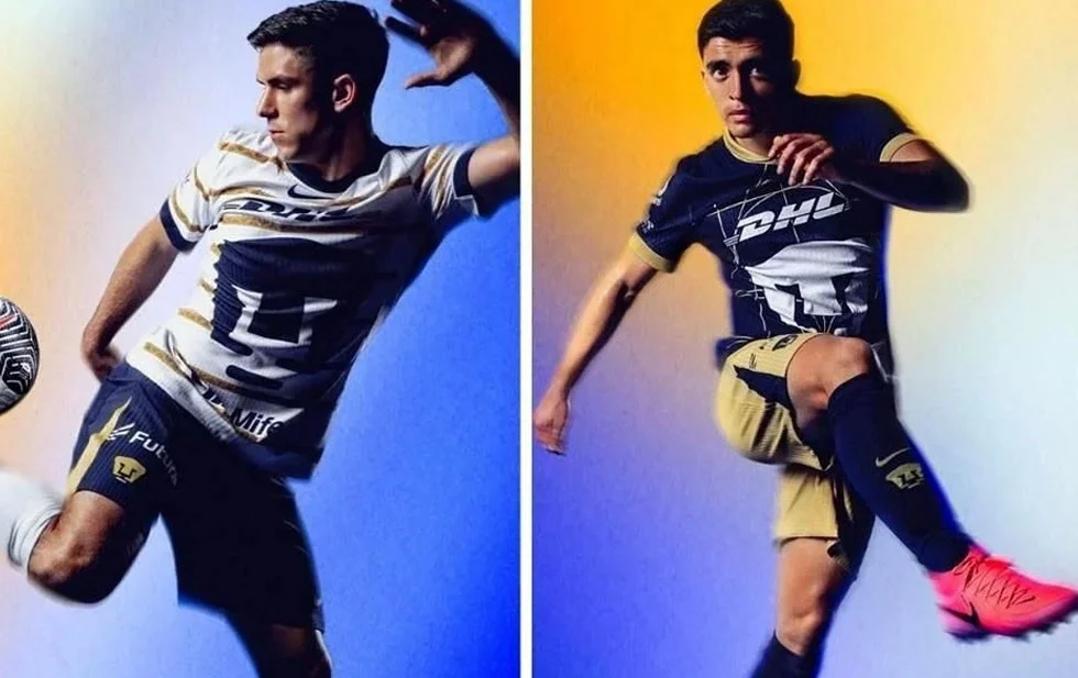 Presentan Pumas sus nuevos jerseys para el Apertura 2024