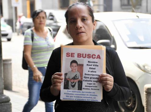 Se busca al pequeño Raúl fue sustraído de su vivienda en Veracruz