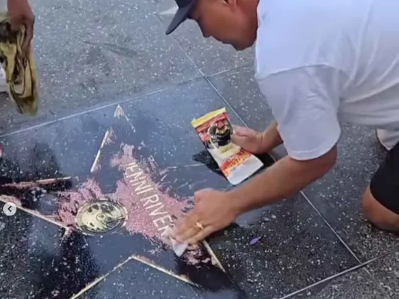 Vandalizan estrella de Jenny Rivera
