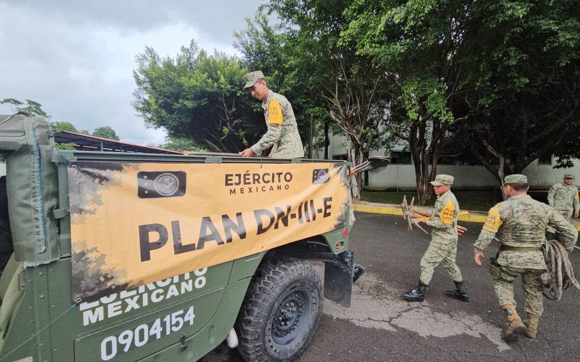 Ejército Mexicano activa Plan DN-III-E ante depresión tropical Chris en Tampico