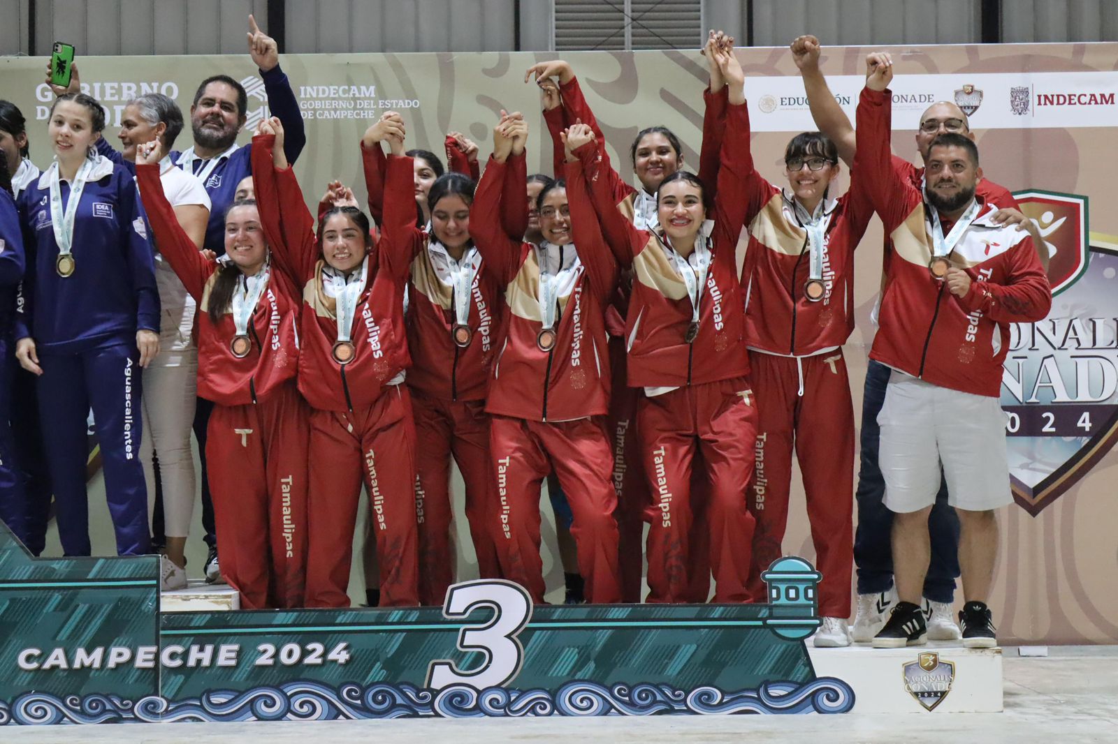 Aumenta conquista de medallas para Tamaulipas en Nacionales Conade 2024